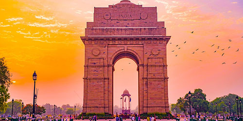 india gate delhi